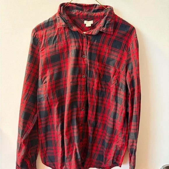 J. Crew Classic Button-Down Plaid Shirt - Picture 4 of 5